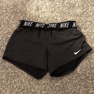 Black Nike shorts